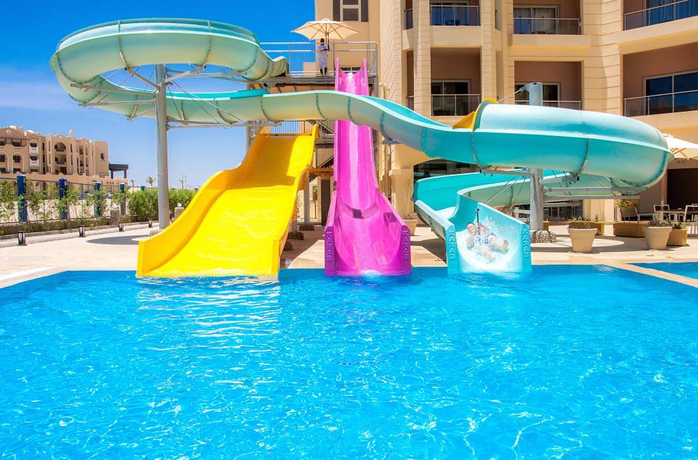 Hotel Tropitel Sahl Hasheesh Hurghada Esterno foto Aqua Park